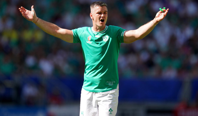 Cómo la suspensión de Johnny Sexton podría ayudar a Irlanda en la Copa Mundial de Rugby
